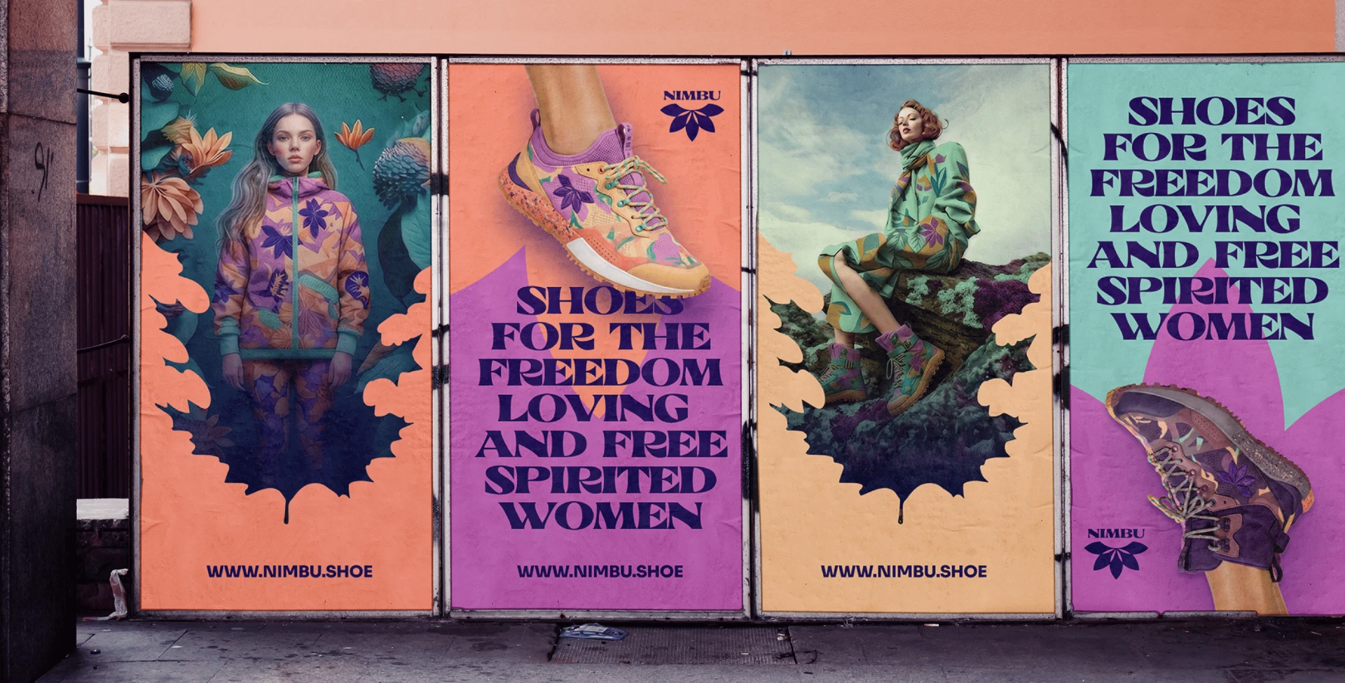 Nimbu-billboardcampagne op straat