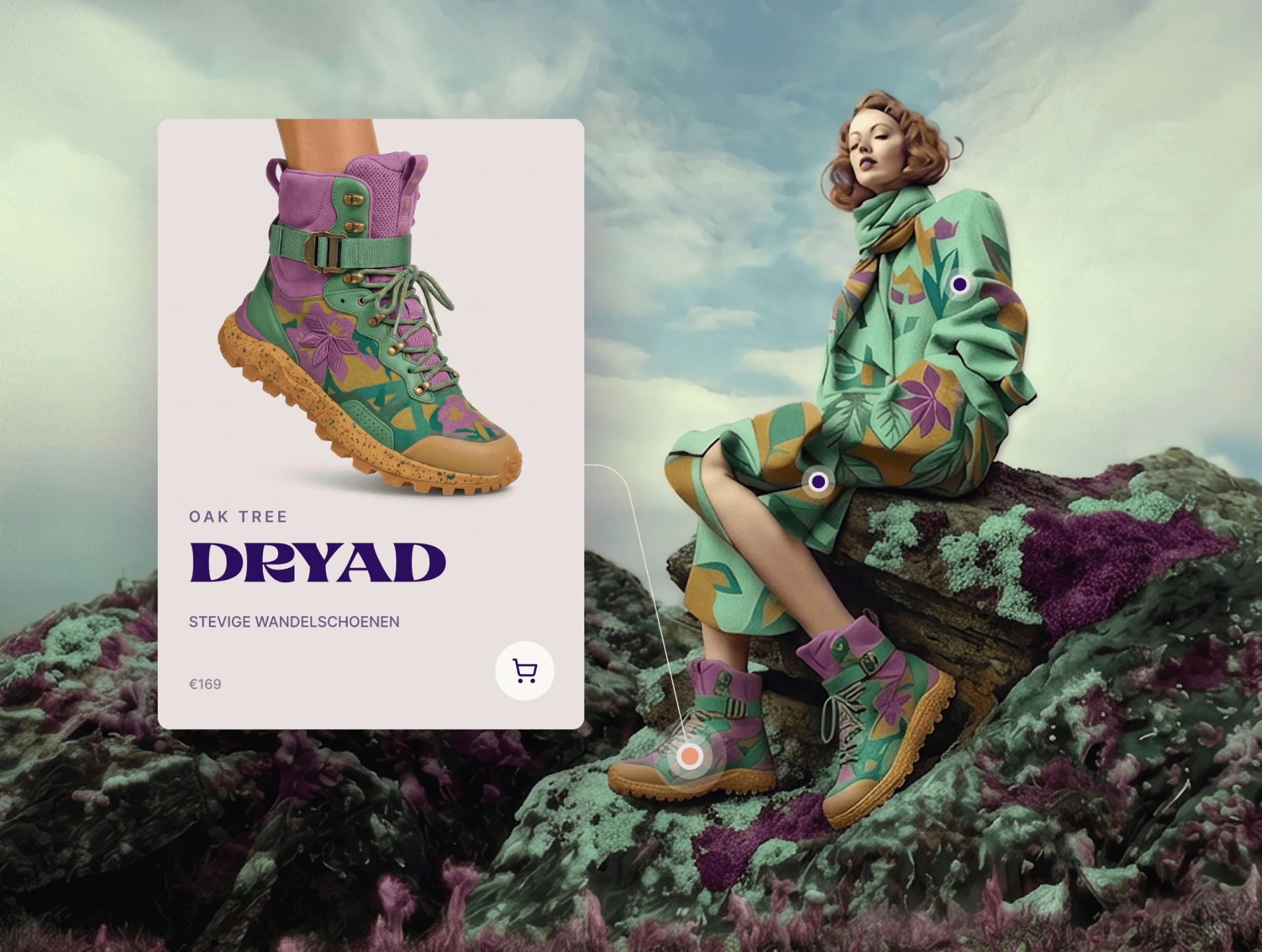 Productkaart van de Nimbu Dryad wandelschoen